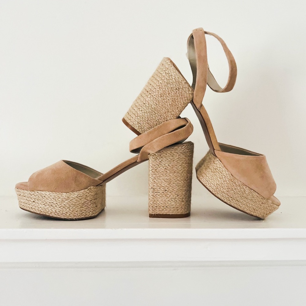 Kenneth Cole mushroom suede sandal